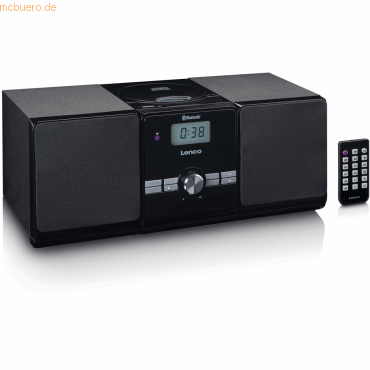 Lenco LENCO MC-030BK Mikro-Set mit CD/ MP3-Player