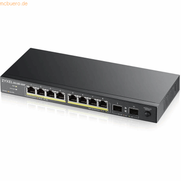 Zyxel ZyXEL GS1100-10HP v2 10-Port unmg PoE+ 8x Gigabit Switch