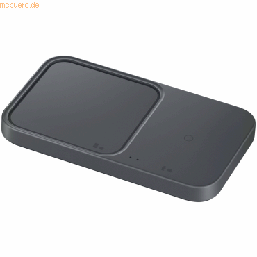 Samsung Samsung Wireless Charger Duo mit Adapter EP-P5400T, Dark Gray