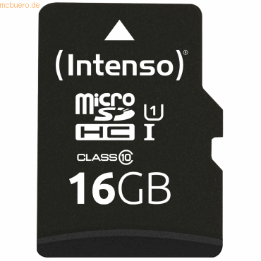 Intenso International Intenso 16GB microSDHC UHS-I Performance