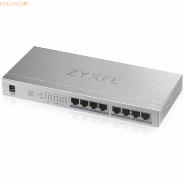 Zyxel ZyXEL GS1008-HP 8-Port Desktop Gigabit PoE+ Switch 60W