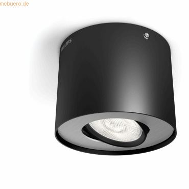 Signify Philips myLiving LED Spot Phase 1flg. 500lm Schwarz