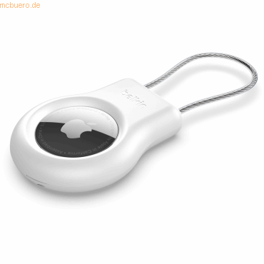 0745883837083 - Secure Holder mit Drahtschlaufe Apple AirTag weiß 0745883837083 - Secure Holder mit Drahtschlaufe Apple AirTag weiß