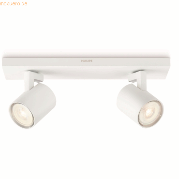 Signify Philips myLiving LED Spot Runner 2flg. 460lm, Weiß