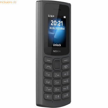 6438409069016 - NOKIA 105 4GSW - Mobiltelefon 4G Dual-SIM schwarz