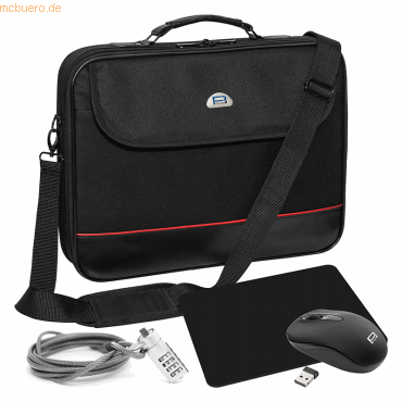 4048466930871 - PEDEA PEDEA Notebook-Tasche Starter Kit 396cm (156 Zoll) schwarz