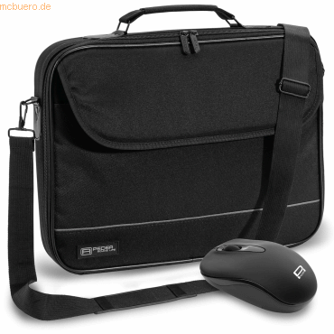 4048466922173 - PEDEA PEDEA Notebooktasche -Fair- 396cm (156-) schwarz + Maus