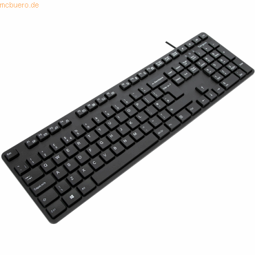 5051794041729 - Antimicrobial USB Wired Keyboard - UK Layout