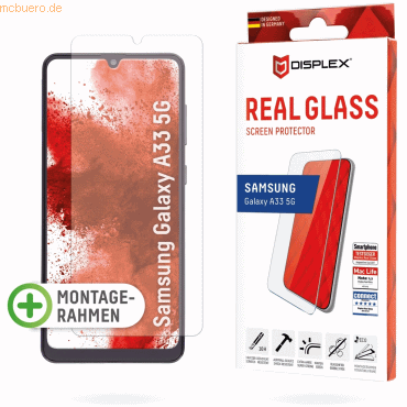 4028778116354 - DISPLEX Panzerglas Displayschutz für Samsung Galaxy A33 5G