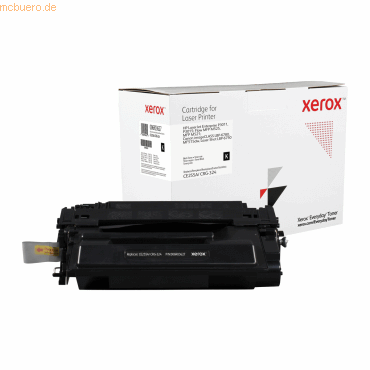 0095205894530 - Everyday - Toner Schwarz - ersetzt HP 55A für LaserJet Enterprise P3011 P3015 Flow MFP M525 MFP M521 Canon imageCLASS LBP6780 MF515 Laser Shot LBP6750 (006R03627)