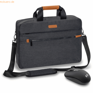 4048466939119 - PEDEA PEDEA Notebooktasche -ELEGANCE- Pro 439cm (173-) grau + Maus