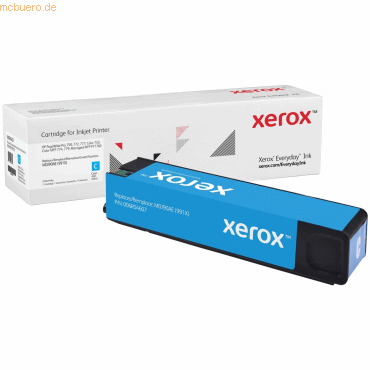 0095205037661 - Everyday PageWide-cartridge in Cyan mit Hohe Ergiebigkeit Xerox-Entsprechung für HP M0J90AE 16000 (Cyan C) Toner