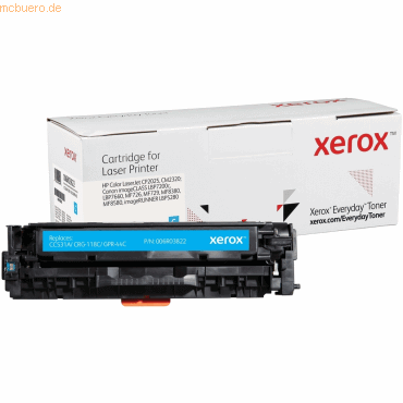 0952058594072 - Everyday - Toner Cyan - ersetzt HP 304A für Color LaserJet CP2025 CM2320 Canon imageCLASS LBP7200c LBP7660 MF726 MF729 MF8380 MF8580 imageRUNNER LBP5280 (006R03822)