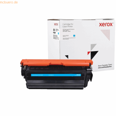 0095205068320 - Everyday - Cyan - kompatibel - Tonerpatrone (Alternative zu HP 655A HP CF451A) - für HP Color LaserJet Enterprise M652 M653 LaserJet Enterprise Flow MFP M681 MFP M682 (006R04344)
