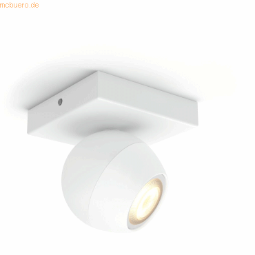 Signify Philips Hue White Amb. Buckram Spot 1 flg weiß 350lm DS