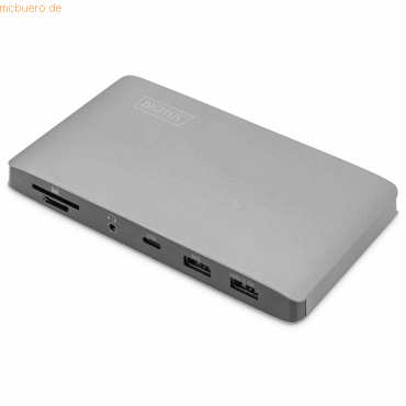 Assmann DIGITUS Thunderbolt 3 Dockingstation 8K, USB Type-C 7-Port