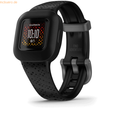 0753759298951 - vivofit jr 3 - Aktivitätsmesser mit Band - Silikon - schwarz - Handgelenkgröße 130-175 mm - Bluetooth - 25 g - Cosmic Black