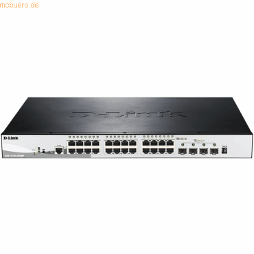 D-Link D-Link DGS-1510-28XMP 28-Port Smart Mgd. PoE+ Gigabit Switch