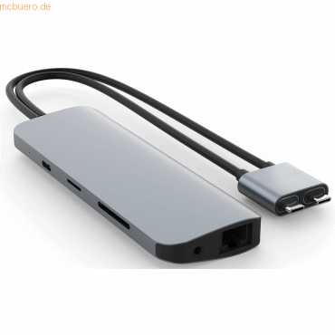 6941921146030 - HyperDrive VIPER 10in2 Dockingstation für MacBook USB-C grau