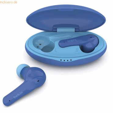 Belkin Belkin SOUNDFORM NANO - Kinder In-Ear-Kopfhörer, blau