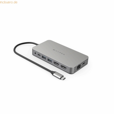 Targus Hyper Drive Dual 4K HDMI 10-in-1 USB-C Hub