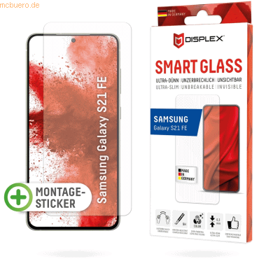 4028778117221 - DISPLEX Smart Glass Displayschutzfolie für Samsung Galaxy S21 FE