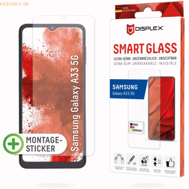 4028778117191 - DISPLEX Smart Glass Displayschutzfolie für Samsung Galaxy A33 5G