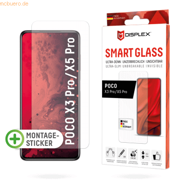 4028778117368 - DISPLEX Smart Glass Poco X3 Pro X5 Pro