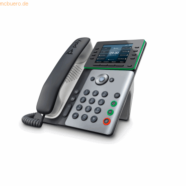 0017229175518 - Edge E350 - VoIP-Telefon mit Rufnummernanzeige Anklopffunktion - dreiweg Anruffunktion - SIP SDP