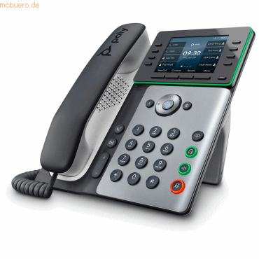 0017229175518 - Edge E350 - VoIP-Telefon mit Rufnummernanzeige Anklopffunktion - dreiweg Anruffunktion - SIP SDP