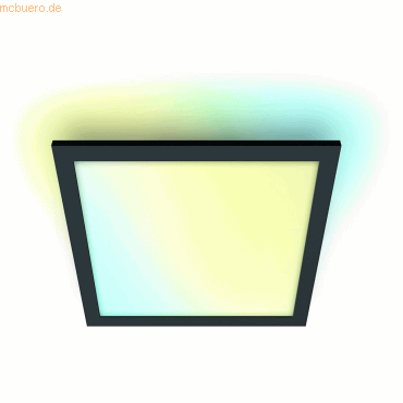 8719514554917 - WiZ 8719514554917 Panel WiZ Ceiling SQ 12W Black 27-65K TW LED-Deckenleuchte 12 W Schwarz