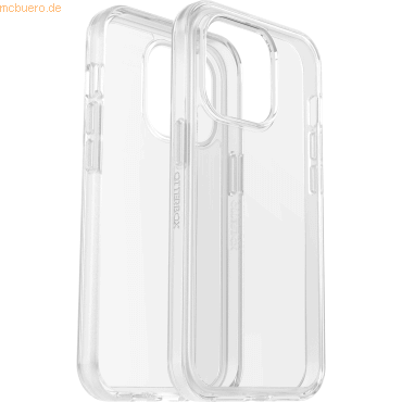 0840262379632 - Otterbox Symmetry Clear + Alpha Glass Backcover Apple iPhone 14 Pro Transparent