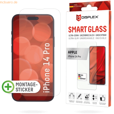 4028778118341 - DISPLEX Smart Glass Apple iPhone 14 Pro 2022 (61- Pro)