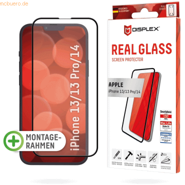 E.V.I. DISPLEX Real Glass FC Apple iPhone 13/13 Pro/14