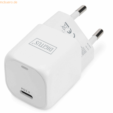 Assmann Digitus USB-C Mini Ladeadapter, 20W