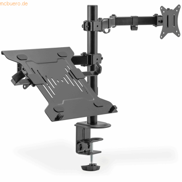 Assmann Digitus Universal Monitorhalter mit Notebookhalterung