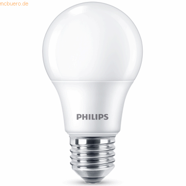 8719514459472 - Philips LED classic Lampe 40W E27 Warmweiß 470lm matt 2er P