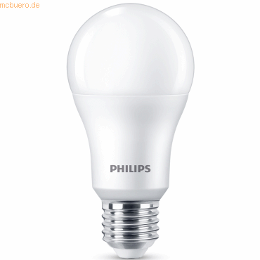 8719514451414 - Led Normallampe mit 100W E27 Sockel Matt Warmwhite (2700K) 6er Pack (929002306876) - Philips