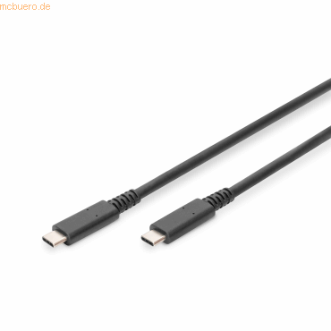 Assmann Digitus USB 4.0 Typ-C Anschlusskabel 0,8m