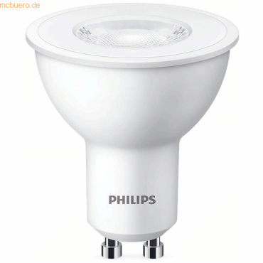 8719514394018 - Led Lampe ersetzt 50W GU10 Reflektor PAR16 weiß warmweiß 345 Lumen nicht dimmbar 4er Pack - white - Philips