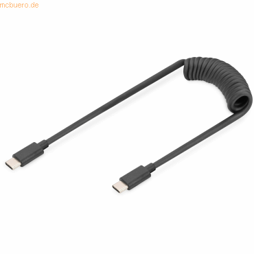 Assmann Digitus USB 2.0 - USB - C auf USB - C Spiralkabel