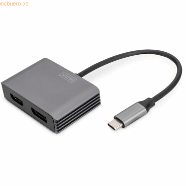 Assmann Digitus USB Type-C 4K 2in1 DisplayPort + HDMI Grafik-Adapter