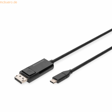 Assmann Digitus USB Typ C  DisplayPort Bidirektional Adapterkabel