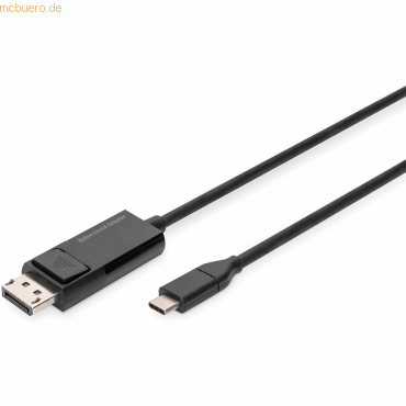 Assmann Digitus USB Typ C  DisplayPort Bidirektional Adapterkabel