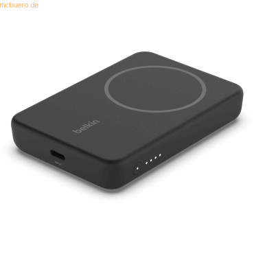 Belkin Belkin Magn. drahtlose Powerbank, Standfuß, 5.000 mAh, schwarz