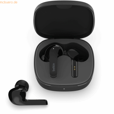 Belkin SOUNDFORM Flow In-Ear-Kopfhörer mit Noise Cancelling, schwarz