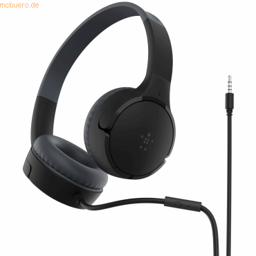 Belkin Belkin SOUNDFORM Mini kabelgebundene On-Ear Kopfhörer schwarz