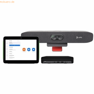 0017229190825 - TC10 - Touch Controller - Certified for Zoom Rooms - Schwarz (2200-37860-001)