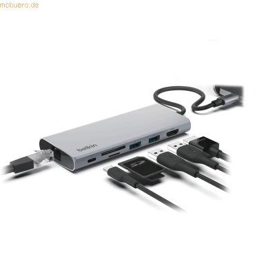 Belkin Belkin USB C 7-in-1 Multimedia-Hub (2. Gen.)