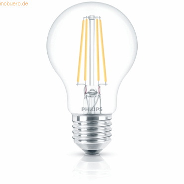 Signify Philips LED classic Lampe 60W E27 neutralweiß 850lm klar 1er P